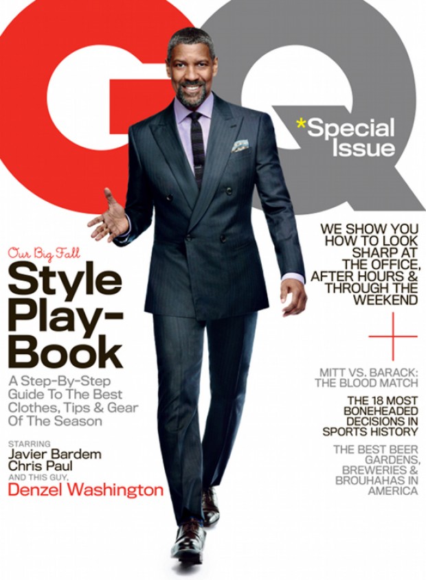 Denzel Washington Covers GQ Magazine
